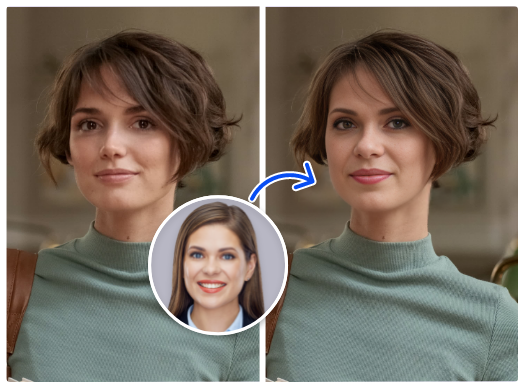 Gesicht tauschen online kostenlos mit KI